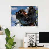 BATELEUR ELLE SKY COMMANDER POSTER (Thuiskantoor)
