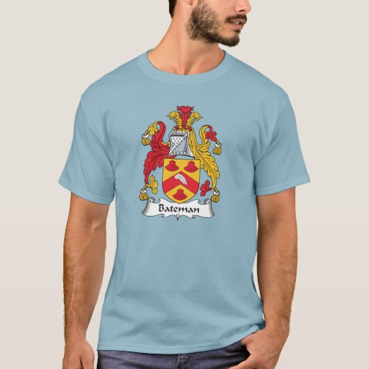 Bateman Family Crest T-shirt (Voorkant)