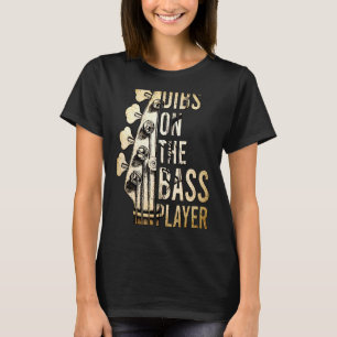 Baten op de bassin gitaar musicus 2 t-shirt