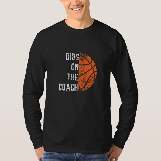 Baten op de coach Basketball T-shirt (Voorkant)