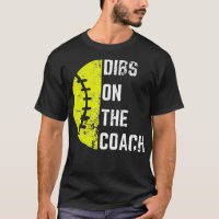 Baten op de coach Funny Softball Wife - Baseball C