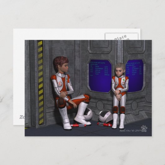 Baten over? briefkaart (Voorkant / Achterkant)