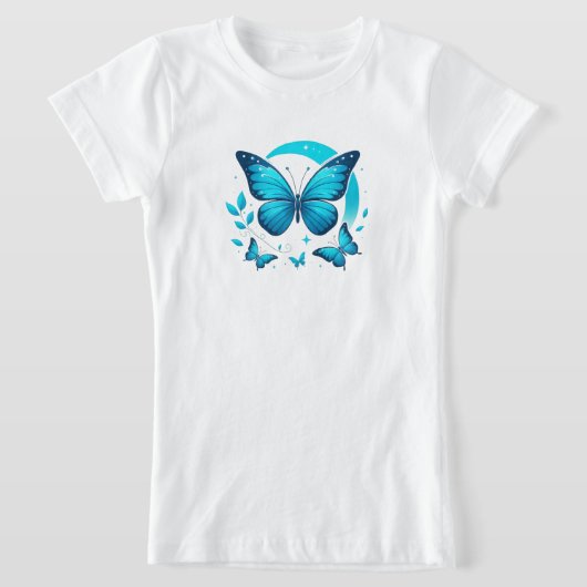 baterflay t-shirt ontwerp meisje (Laagn)