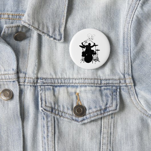 Bateria Silueta con Notas Ronde Button 5,7 Cm (In situ)