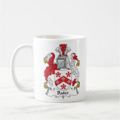 Bates Family Crest Koffiemok (Links)