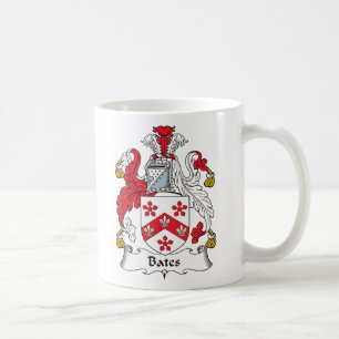 Bates Family Crest Koffiemok