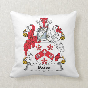 Bates Family Crest Kussen