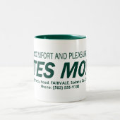 Bates Motel-mok koffie Tweekleurige Koffiemok (Center)