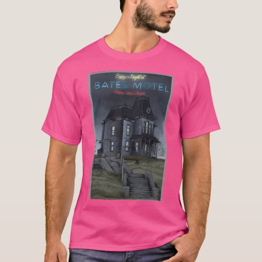 Bates Motel Poster T-shirt (Voorkant)