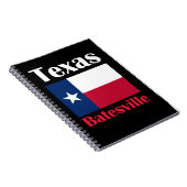 Batesville TX Notitieboek (Rechterzijde)