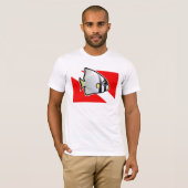 Batfish Dive Vlag T-shirt (Voorkant volledig)