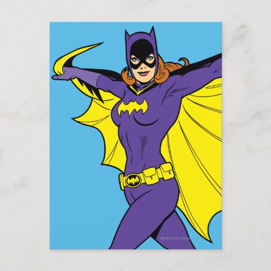 Batgirl Briefkaart (Voorkant)