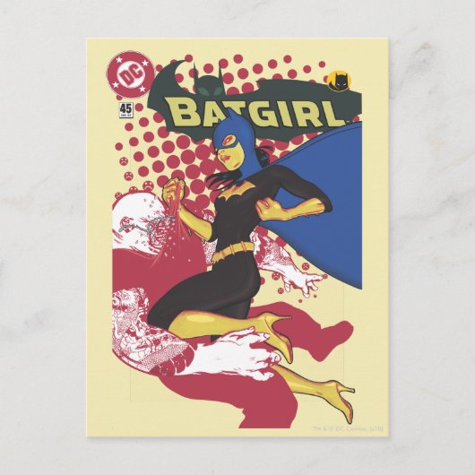 Batgirl Briefkaart (Voorkant)