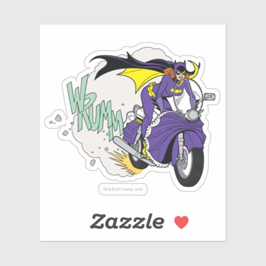 Batgirl cyclus sticker (Vel)