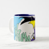 Batgirl cyclus tweekleurige koffiemok (Voorkant links)