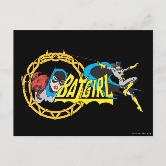 Batgirl display briefkaart (Voorkant)
