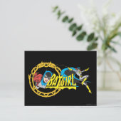 Batgirl display briefkaart (Staand voorkant)