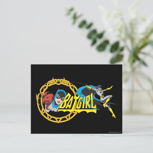 Batgirl display briefkaart (Staand voorkant)