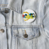 Batgirl display ronde button 5,7 cm (In situ)