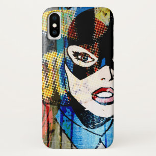 Batgirl Head iPhone X Hoesje