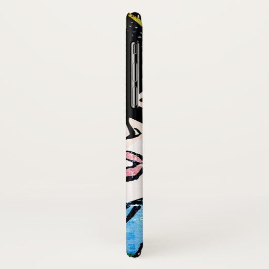 Batgirl Head Case-Mate iPhone Case (Achterkant/links)