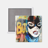 Batgirl Head Magneet (Voorkant / Achterkant)