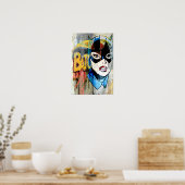 Batgirl Head Poster (Keuken)