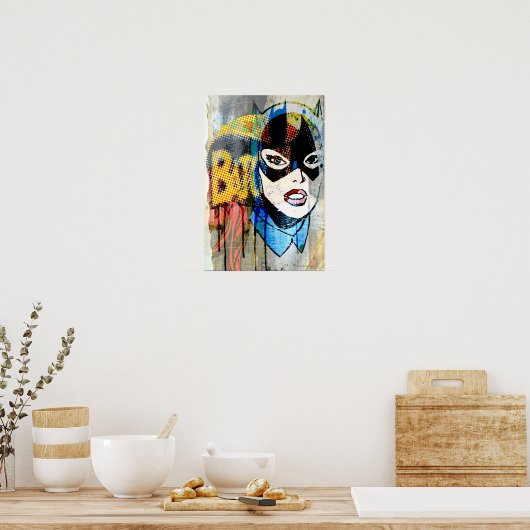 Batgirl Head Poster (Keuken)
