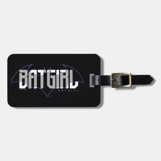 Batgirl Hi-Tech Naam Graphic Bagagelabel (Voorkant horizontaal)