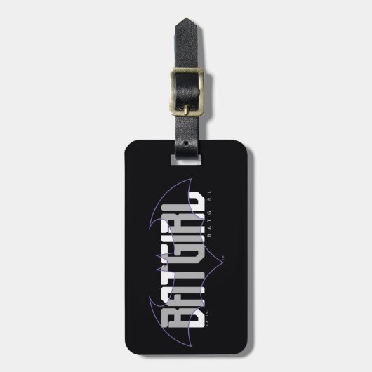 Batgirl Hi-Tech Naam Graphic Bagagelabel (Voorkant verticaal)