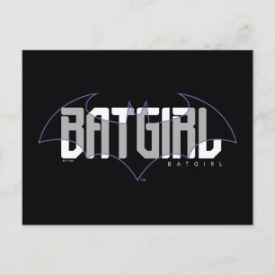 Batgirl Hi-Tech Naam Graphic Briefkaart