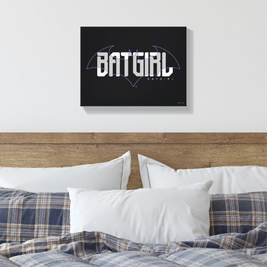 Batgirl Hi-Tech Naam Graphic Canvas Afdruk (Insitu (Slaapkamer))