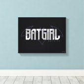 Batgirl Hi-Tech Naam Graphic Canvas Afdruk (Insitu (Houten vloer))