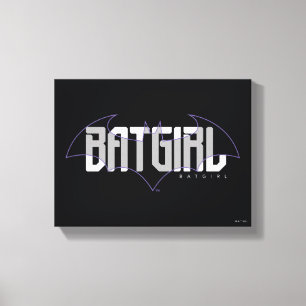 Batgirl Hi-Tech Naam Graphic Canvas Afdruk