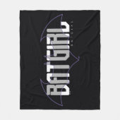 Batgirl Hi-Tech Naam Graphic Fleece Deken (Voorkant)