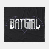 Batgirl Hi-Tech Naam Graphic Fleece Deken (Voorkant (Horizontaal))