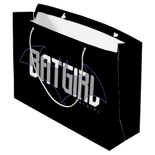 Batgirl Hi-Tech Naam Graphic Groot Cadeauzakje (Achterkant Gekanteld)