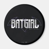 Batgirl Hi-Tech Naam Graphic Magneet (Voorkant)