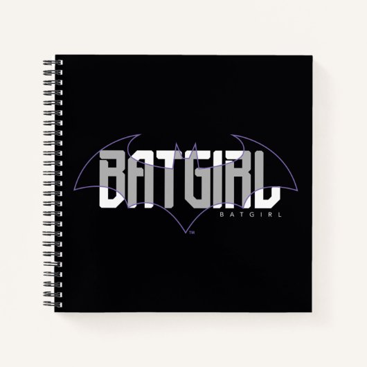 Batgirl Hi-Tech Naam Graphic Notitieboek (Voorkant)