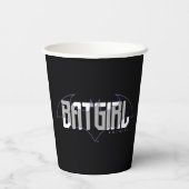 Batgirl Hi-Tech Naam Graphic Papieren Bekers (Achterkant)