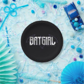 Batgirl Hi-Tech Naam Graphic Papieren Bordje (Feest)
