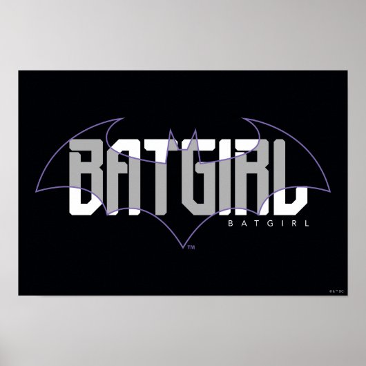 Batgirl Hi-Tech Naam Graphic Poster (Voorkant)