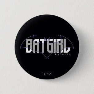 Batgirl Hi-Tech Naam Graphic Ronde Button 5,7 Cm