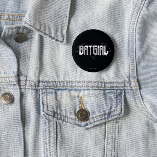Batgirl Hi-Tech Naam Graphic Ronde Button 5,7 Cm (In situ)