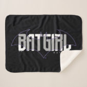 Batgirl Hi-Tech Naam Graphic Sherpa Deken (Voorkant (horizontaal))