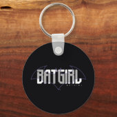 Batgirl Hi-Tech Naam Graphic Sleutelhanger (Achterkant)