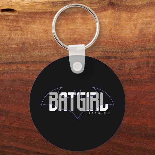 Batgirl Hi-Tech Naam Graphic Sleutelhanger (Achterkant)