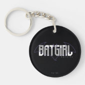 Batgirl Hi-Tech Naam Graphic Sleutelhanger (Voorkant)