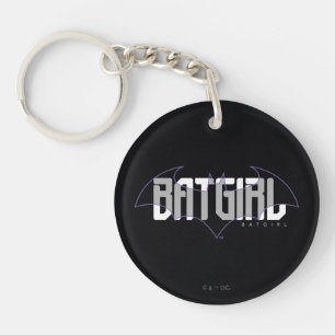 Batgirl Hi-Tech Naam Graphic Sleutelhanger