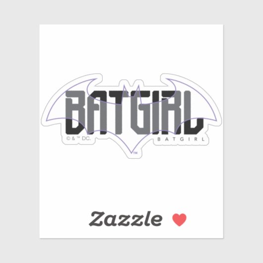 Batgirl Hi-Tech Naam Graphic Sticker (Vel)